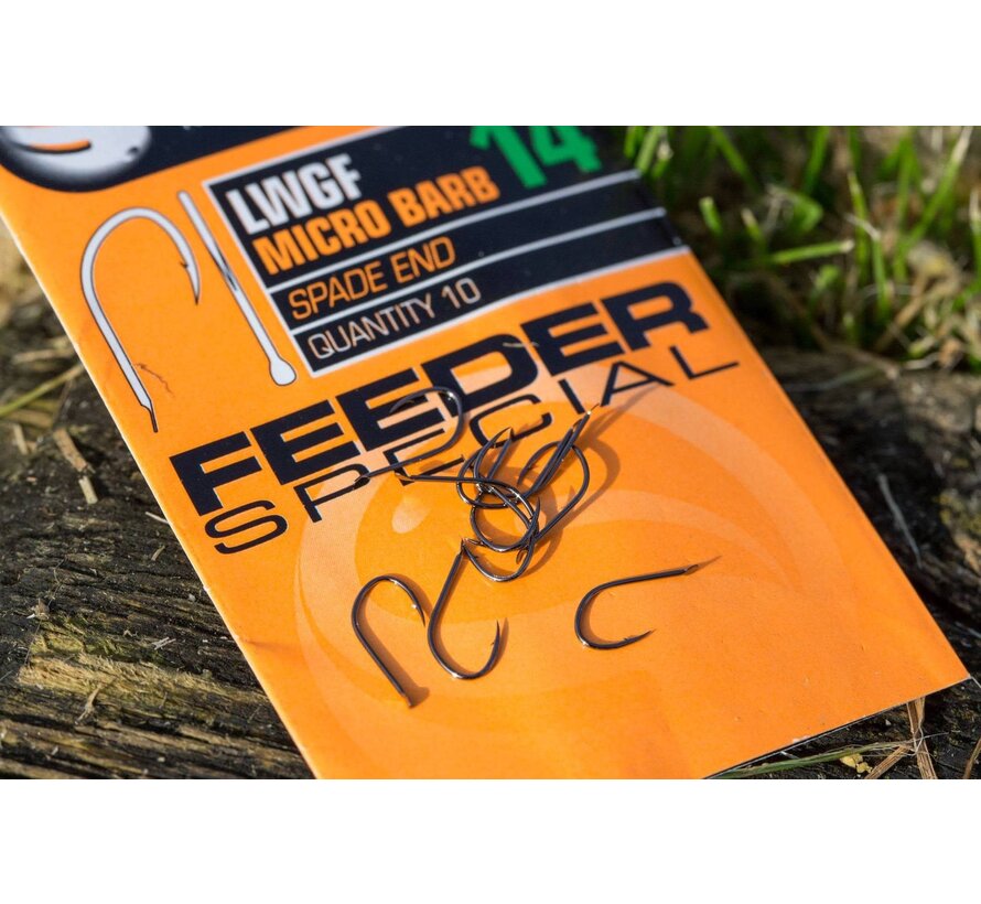 Feeder Special Hook (Barbed/Spade End) (10stuks)