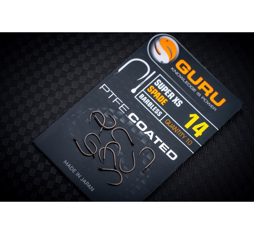 Super XS Hook (Barbless/Spade End) (10stuks)