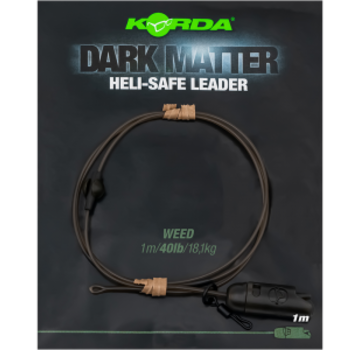 KORDA Dark Matter Leader Heli Safe 40Lb (1m)