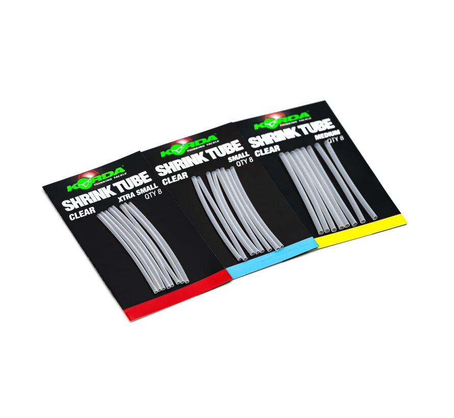 Shrink Tube Clear (8stuks)