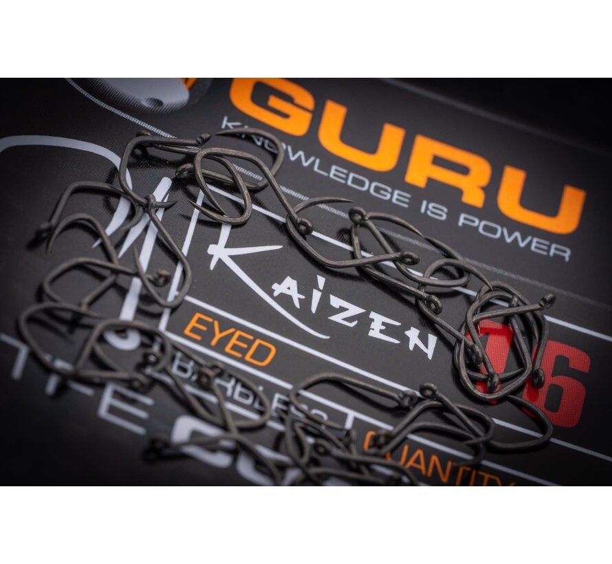 Kaizen Eyed Hook (Barbless/Eyed) (10stuks)