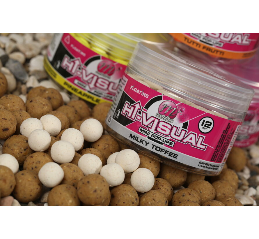 High Visual Pop-Ups White Milky Toffee