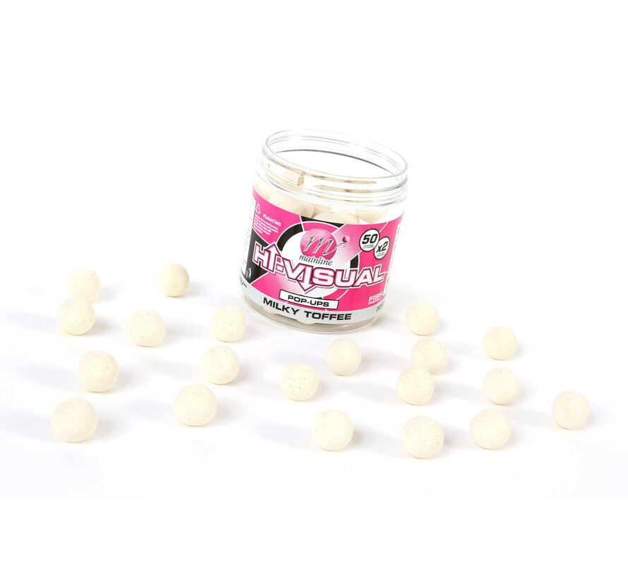 High Visual Pop-Ups White Milky Toffee