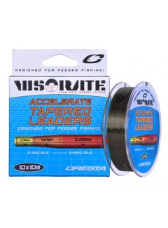 CRESTA Visorate Acc Tapered Leader (10stuks)