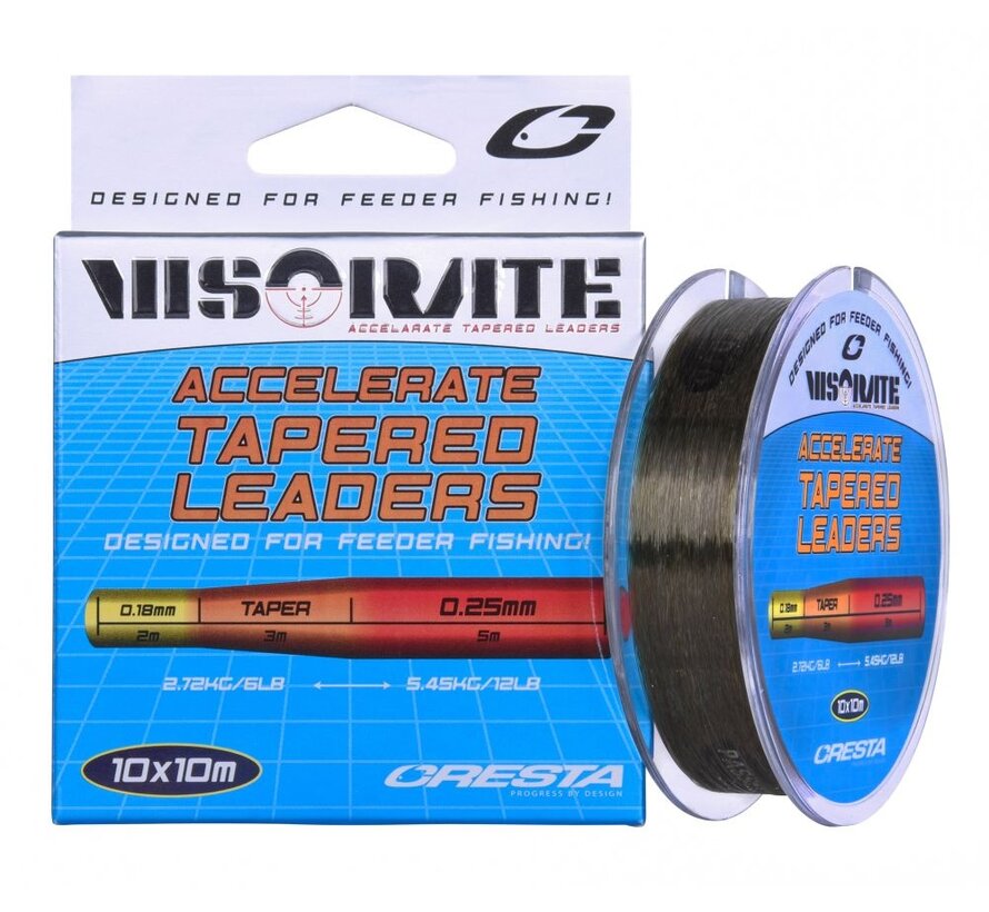 Visorate Acc Tapered Leader (10stuks)