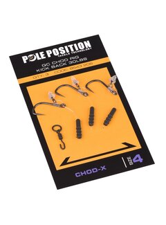 POLE POSITION QC Chod-X Rig (3stuks)