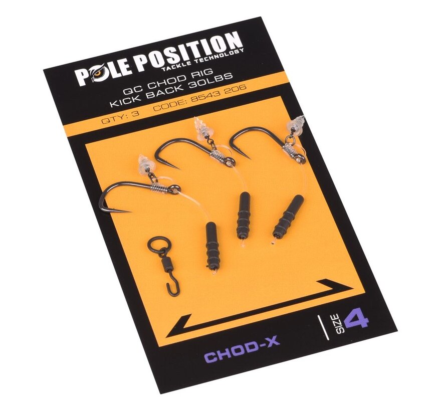 QC Chod-X Rig (3stuks)