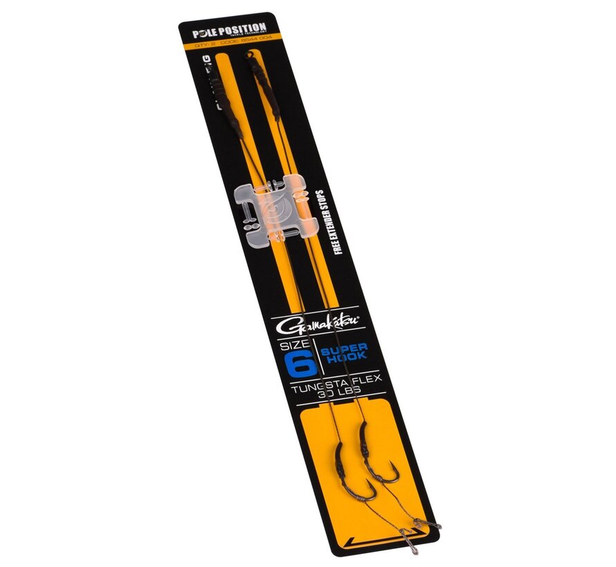 Claw Rig Superhook (2stuks)