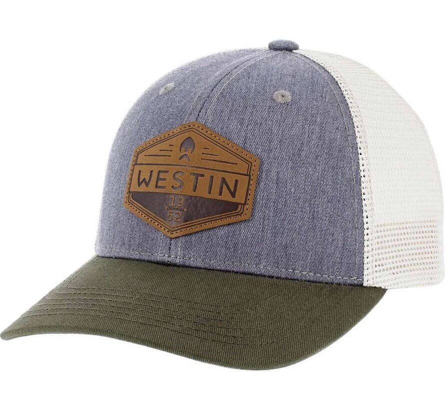 Vintage Trucker Cap Grey Moss