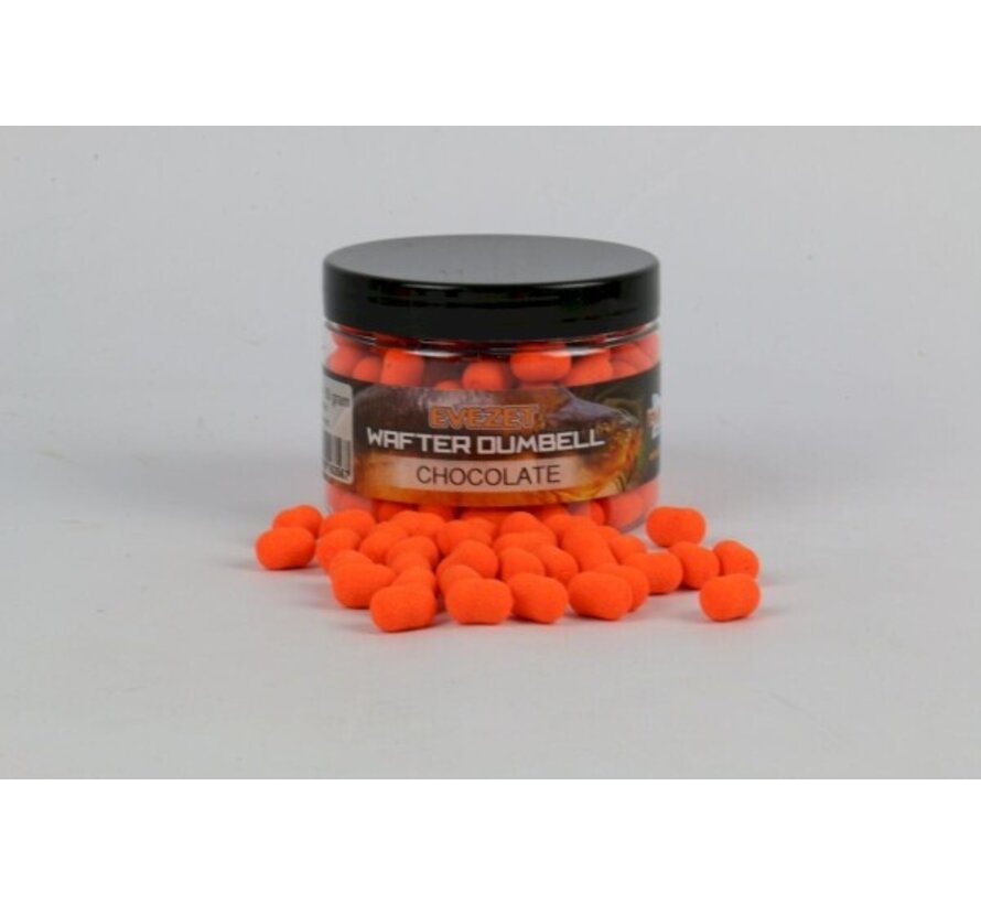 Mini Boilie Dumbell Wafter Choco In Pot (9mm) (80gr)