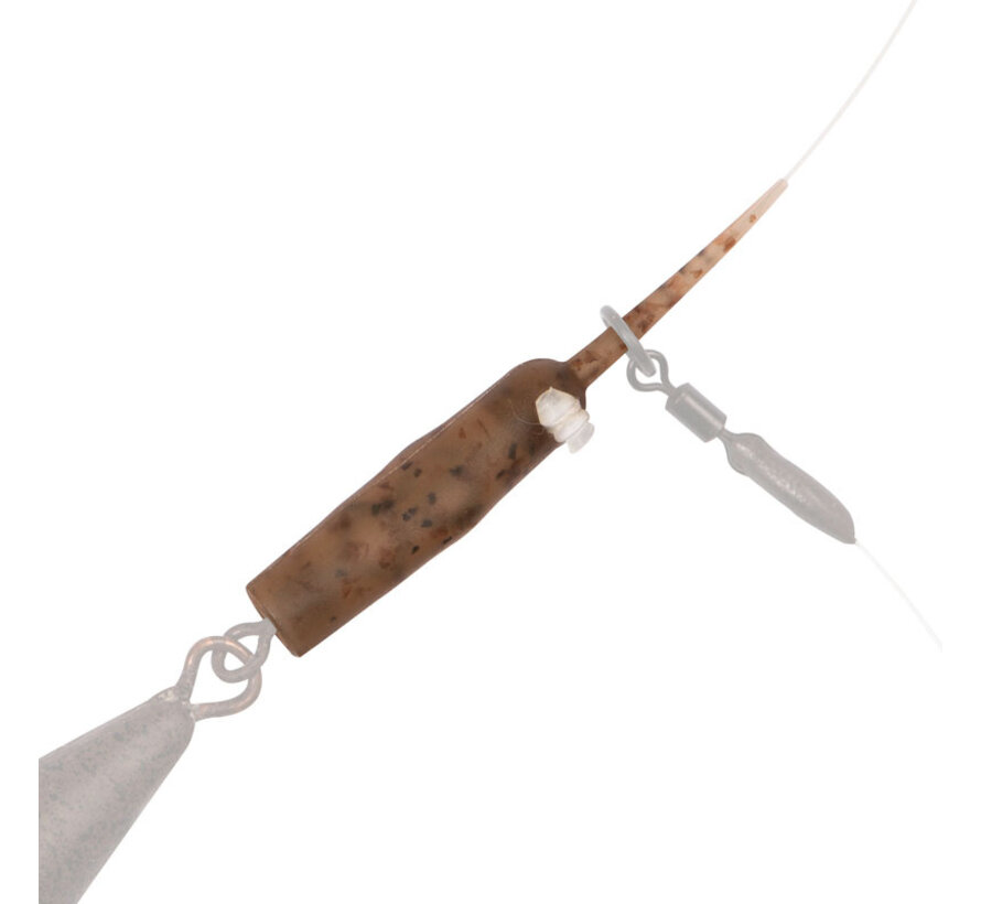 Camo Naked Chod/Heli Buffer Sleves (6stuks)