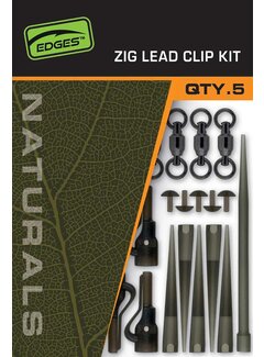 FOX Naturals Zig Lead Clip Kit (5stuks)