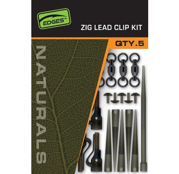FOX Naturals Zig Lead Clip Kit (5stuks)