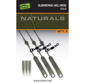 FOX Naturals Submerged Heli Rigs (3stuks)