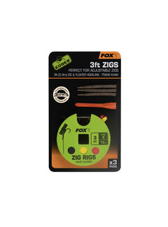 FOX Zig Rig 3Ft  (3stuks)
