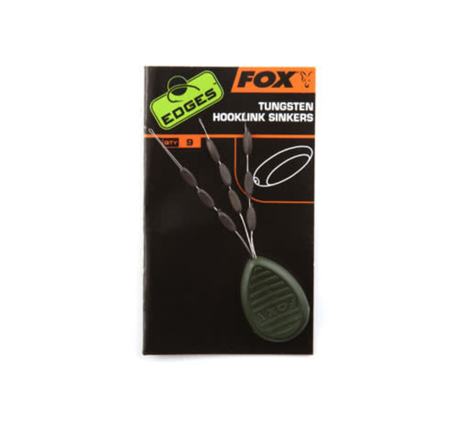 Tungsten Hooklink Sinkers (9stuks)