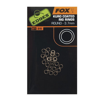 FOX Kuro Coated Rig Rings (25stuks)