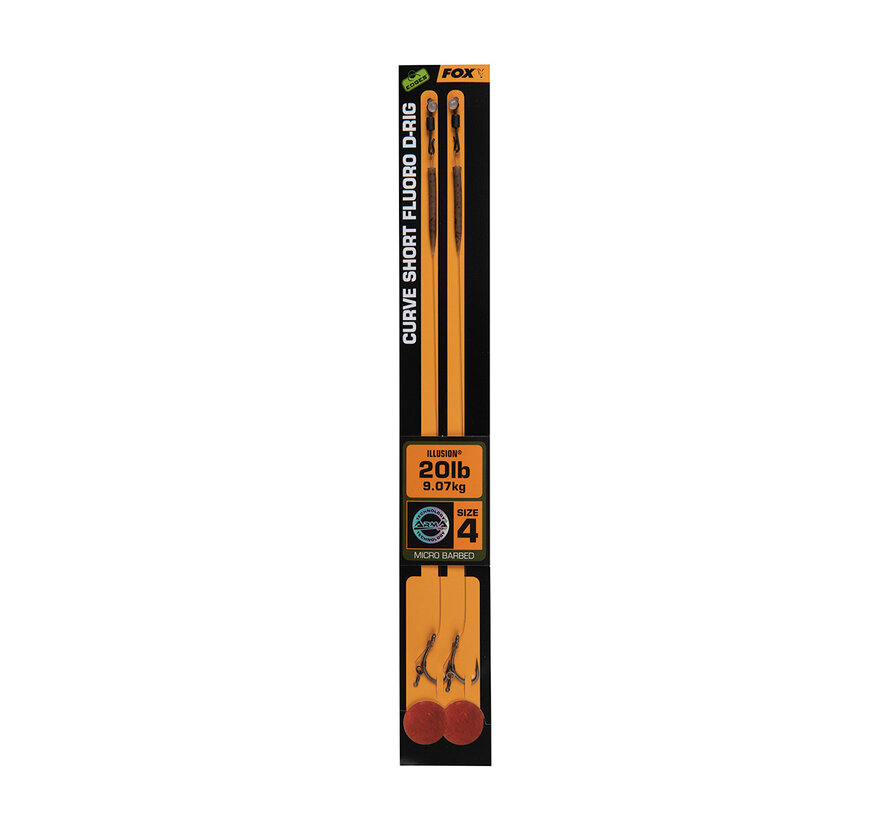 Curve Short Fluoro D-Rig Illusion (2stuks)
