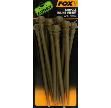 FOX Tadpole Inline Insert Trans Khaki (10stuks)