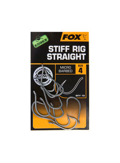 FOX Stiff Rig Straight (10stuks)