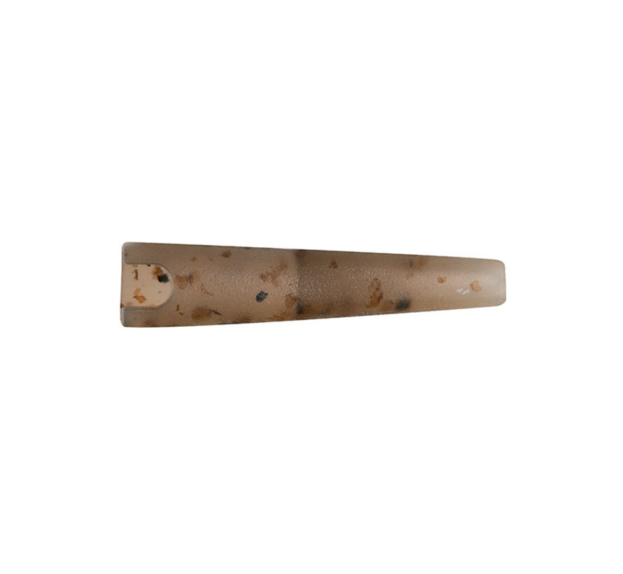 Slik Lead Clip Tail Rubber Khaki (size 10) (10stuks)