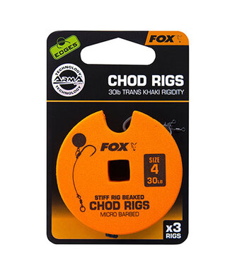 FOX FOX Standard Chod Rig Barbed 30lb