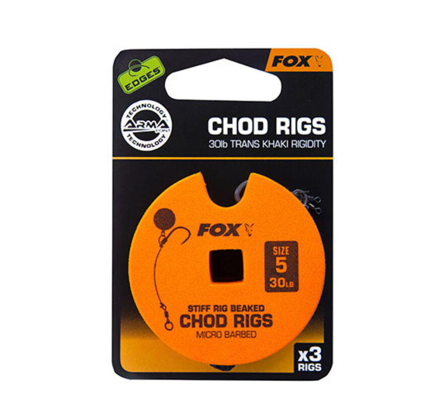 Standard Chod Rig Barbed 30Lb (3stuks)