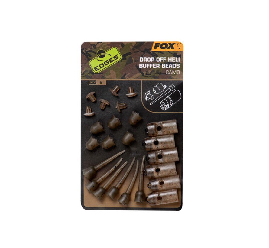 Camo Drop Off Heli Buffer Bead Kit (6stuks)