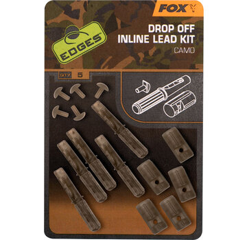 FOX Camo Inline Lead Drop Off Kit (5stuks)