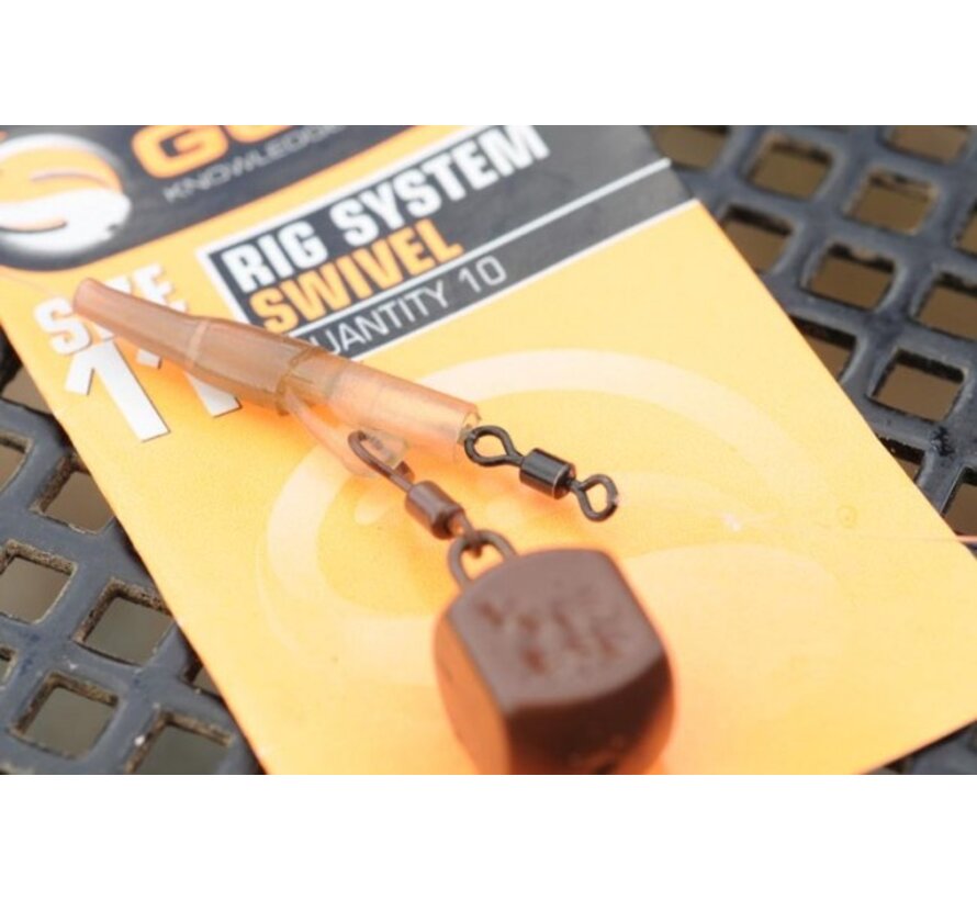Size 11 Rig System Swivels (10stuks)