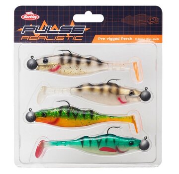BERKLEY Pulse Realistic Perch (7cm) (15gr) (4stuks)