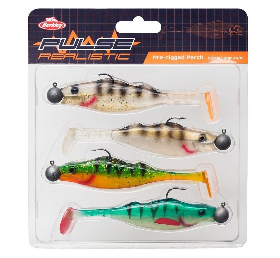 Pulse Realistic Perch (7cm) (15gr) (4stuks)