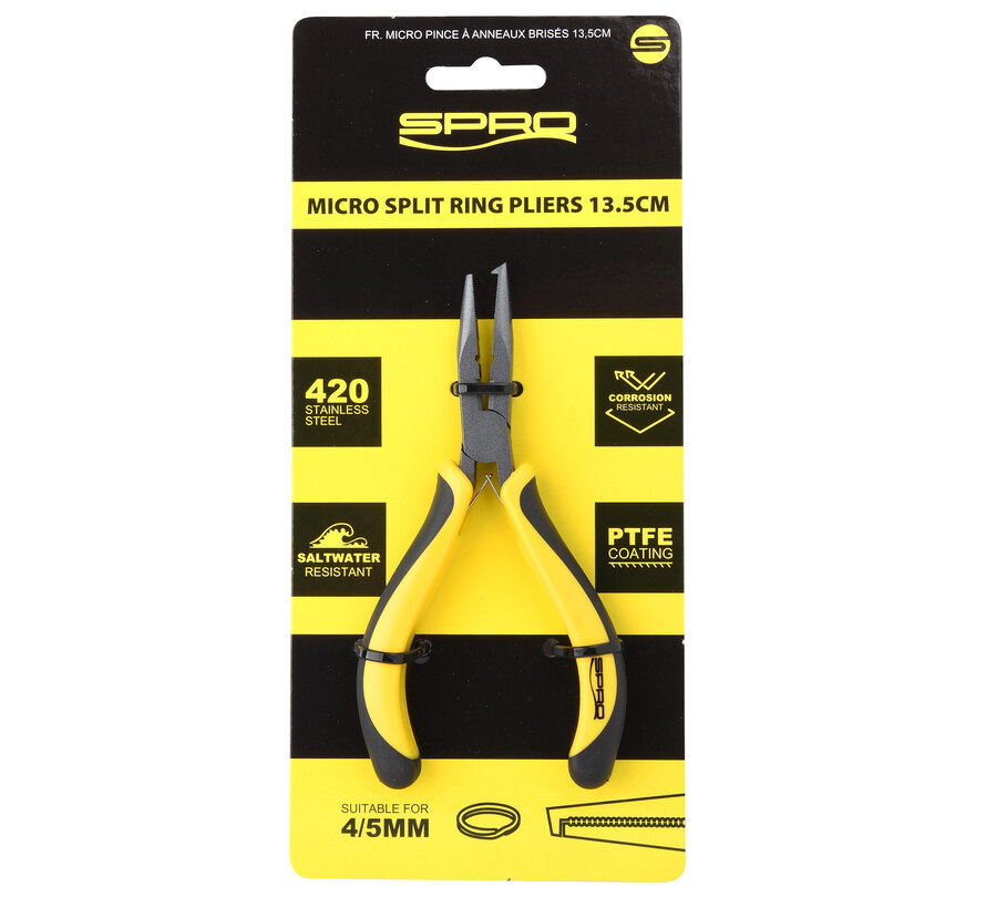 Micro Split Ring Pliers (13.5cm)