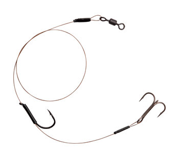 SPRO HD Baitf Rig 30cm 1X Treble 13B + 1X Sliding Single Hook