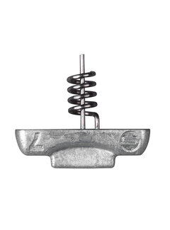 SPRO Zinc Screw-In Softbait Weights (3stuks)