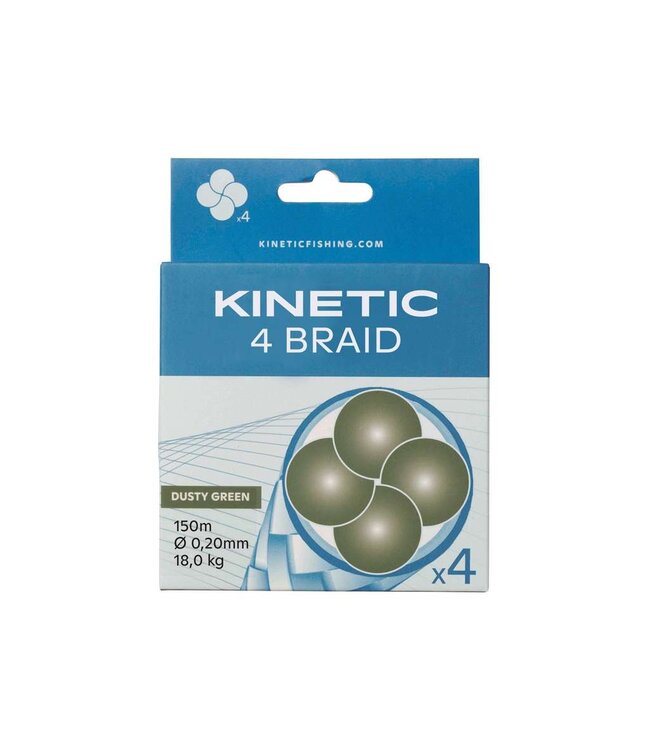 KINETIC KINETIC kinetic 4 braid Green 150m