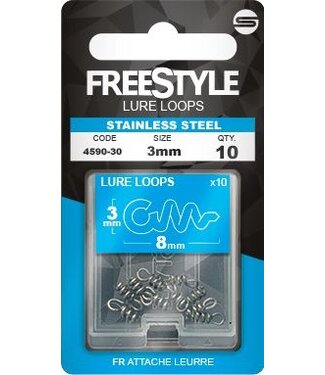 SPRO FREESTYLE SPRO FREESTYLE RELOAD STAINLESS LURE LOOP 5MM