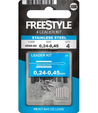 SPRO FREESTYLE SPRO FREESTYLE RELOAD 4 LEADER KIT