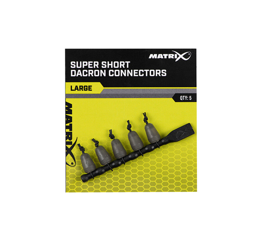 Super Short Dacron Connector (5stuks)