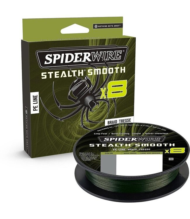 SPIDERWIRE SPIDERWIRE Stealth Smooth 8 150M Moss Green