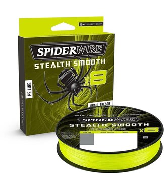 SPIDERWIRE SPIDERWIRE Stealth Smooth 8 150M Hi-Vis Yellow