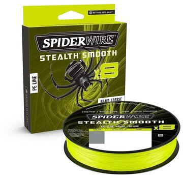 SPIDERWIRE Stealth Smooth 8 Hi-Vis Yellow (150m)