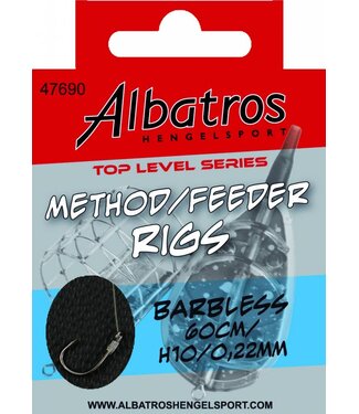 ALBATROS ALBATROS ALBATROS Toplevel Method Rig Barbless 60cm (8st)