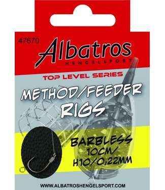 ALBATROS ALBATROS ALBATROS Toplevel Method Rig Barbless 10cm (8st)