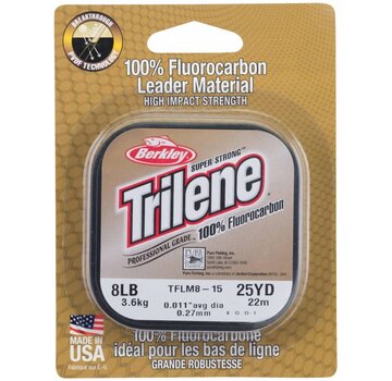 BERKLEY Trilene 100% Fluor Carbon Leader 25M