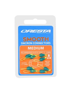CRESTA Smooth Dacron Connectors (8stuks)
