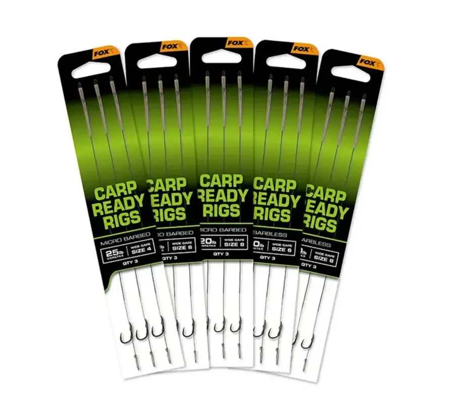 Carp Ready Rigs Wide Gape (3stuks)