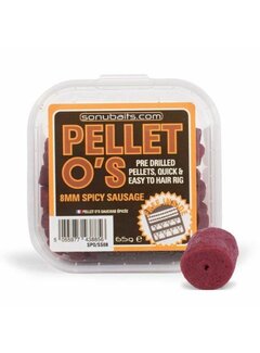 SONU BAITS Pellets O'S Spicy Sausage 8mm (65gr)