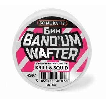 SONU BAITS Band'Um Wafters Krill & Squid (45gr)