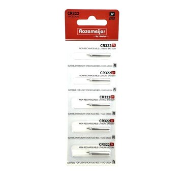 ROZEMEIJER Lithium Battery Pack 5stuks Cr322 (Niet Oplaadbaar)